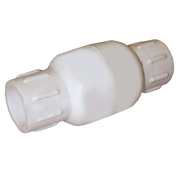 Jones Stephens 1-1/2in. FIP PVC In-line Check Valve C31150 - main